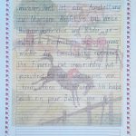 Schüler schreibt über Marlene Riedel Ausstellungserlebnis