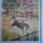 Handgeschriebener Aufsatz über Museumsbesuch der Klasse