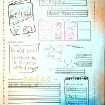 Handgeschriebener Buchtipp eines Kindes auf Deutsch