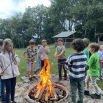 Marshmallows am Lagerfeuer