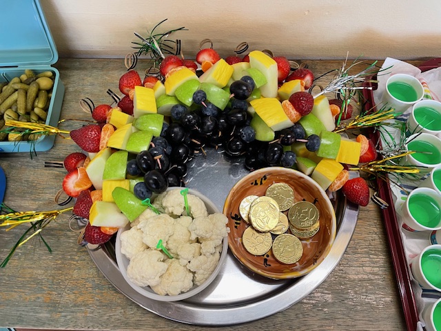 Rainbow and a pot of gold