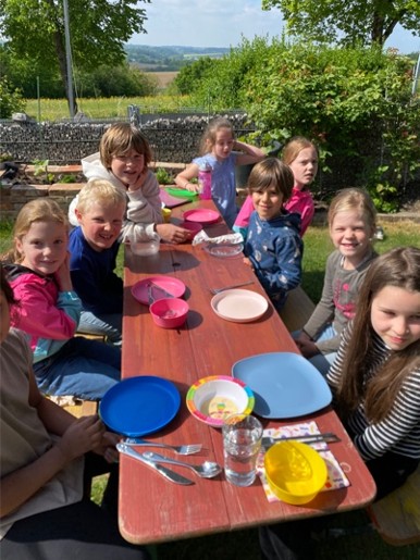 Bereit zum Essen